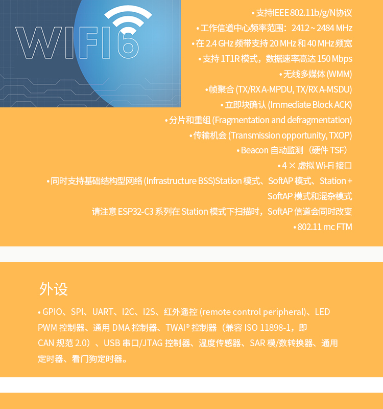 樂鑫一級(jí)代理商ESP32-C3-MINI-1 wifi與藍(lán)牙一體模塊wifi模組廠商